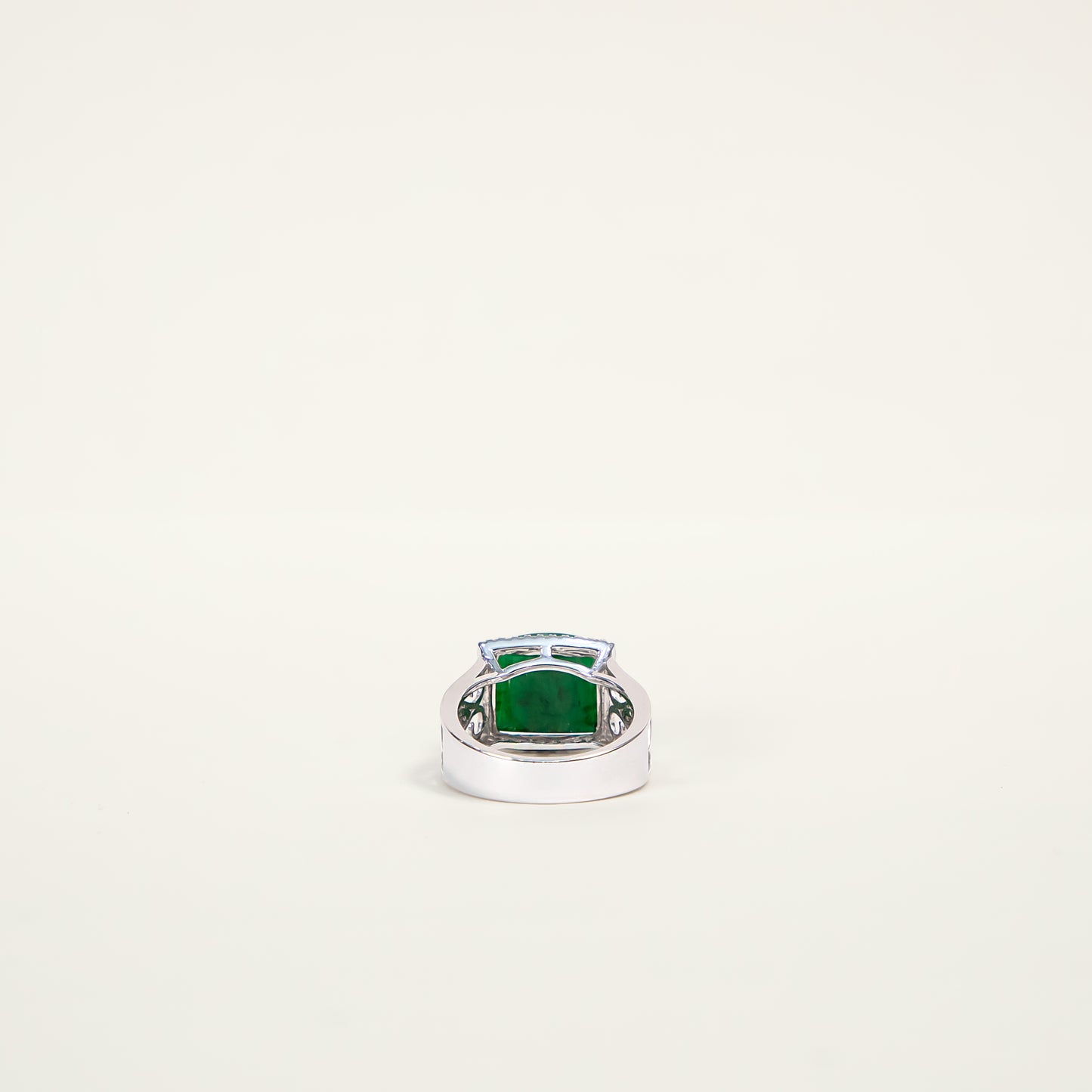 Jadeite Diamond Ring